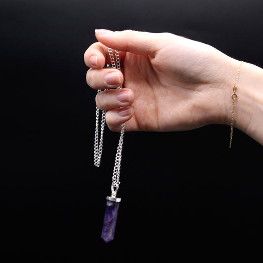 Crystal Pendent - Amethyst