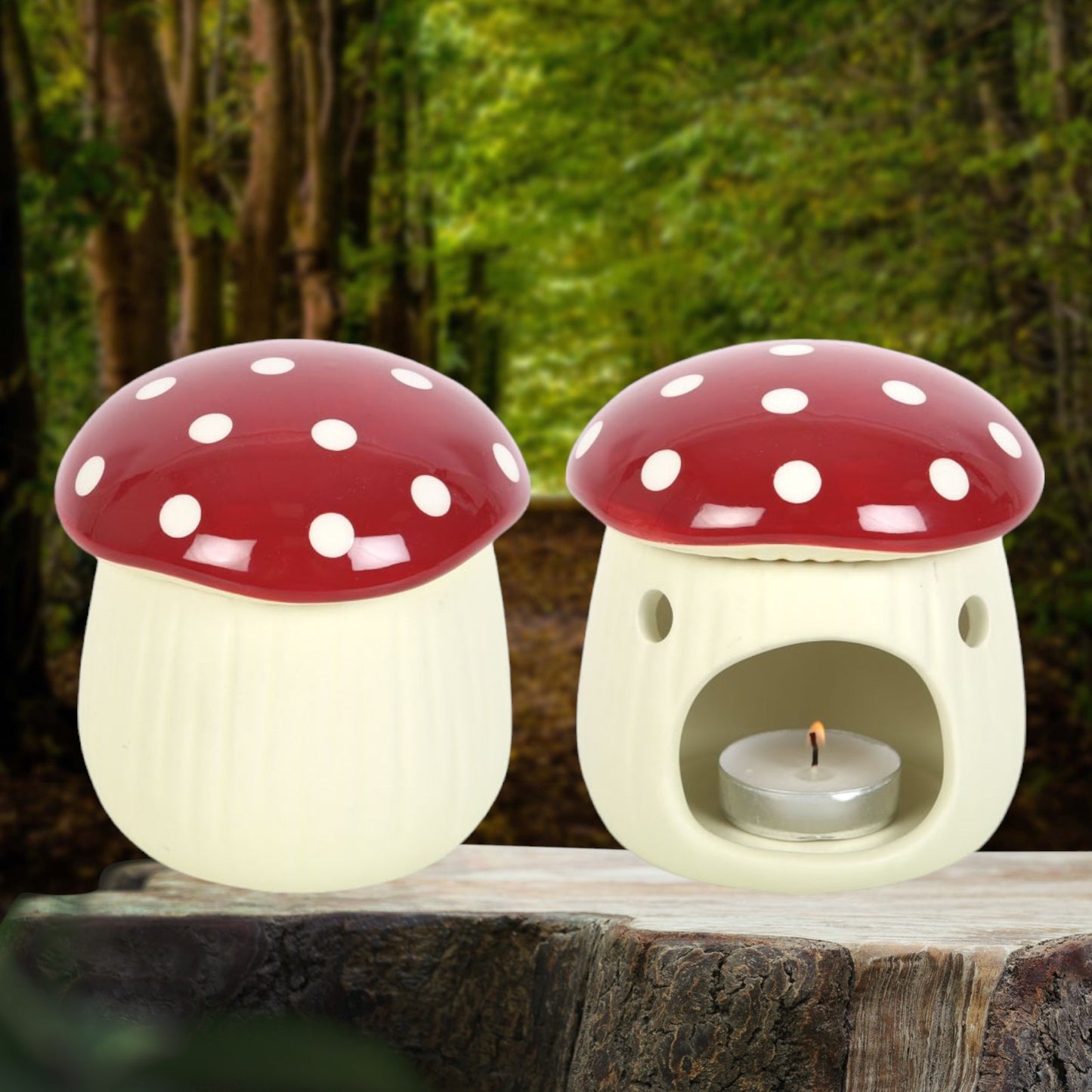 Mushroom Oil Burner