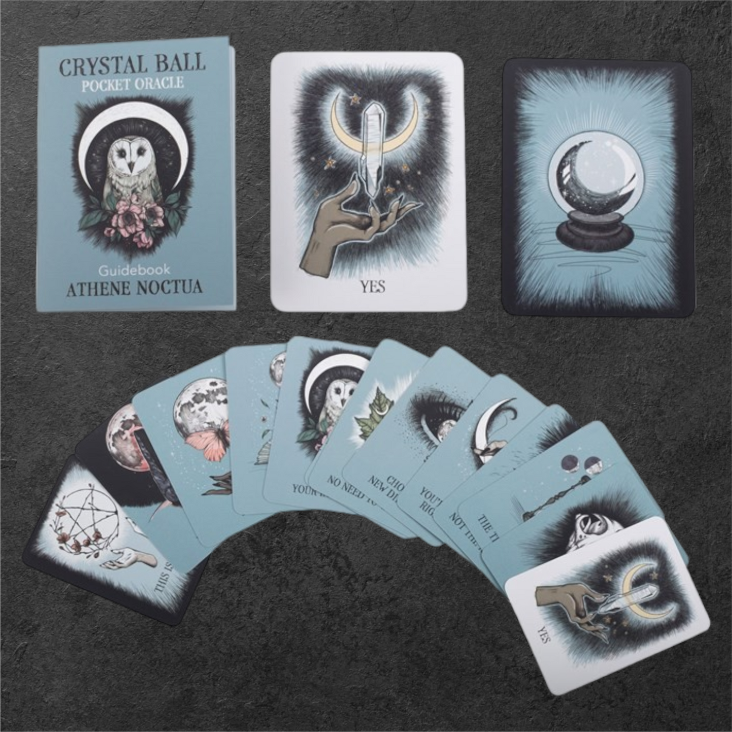 Crystal Ball Pocket Oracle Cards