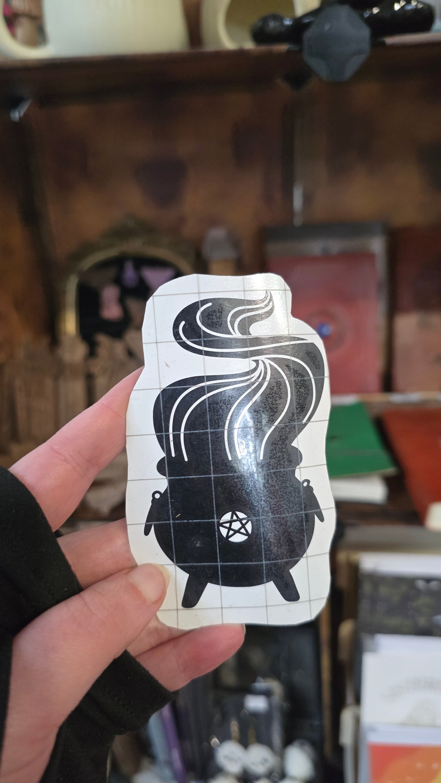 Cauldrin Permanent Vinyl Sticker