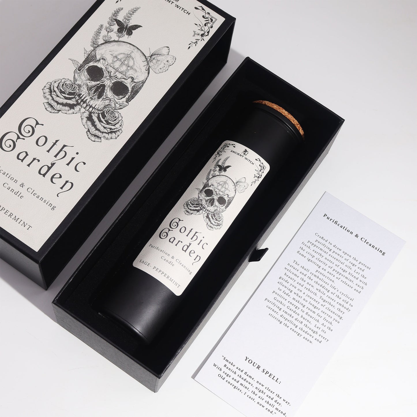 Gothic Garden Ritual Candle