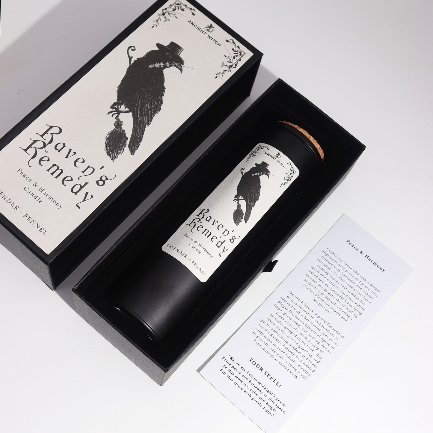 Ravens Remedy Ritual Candle
