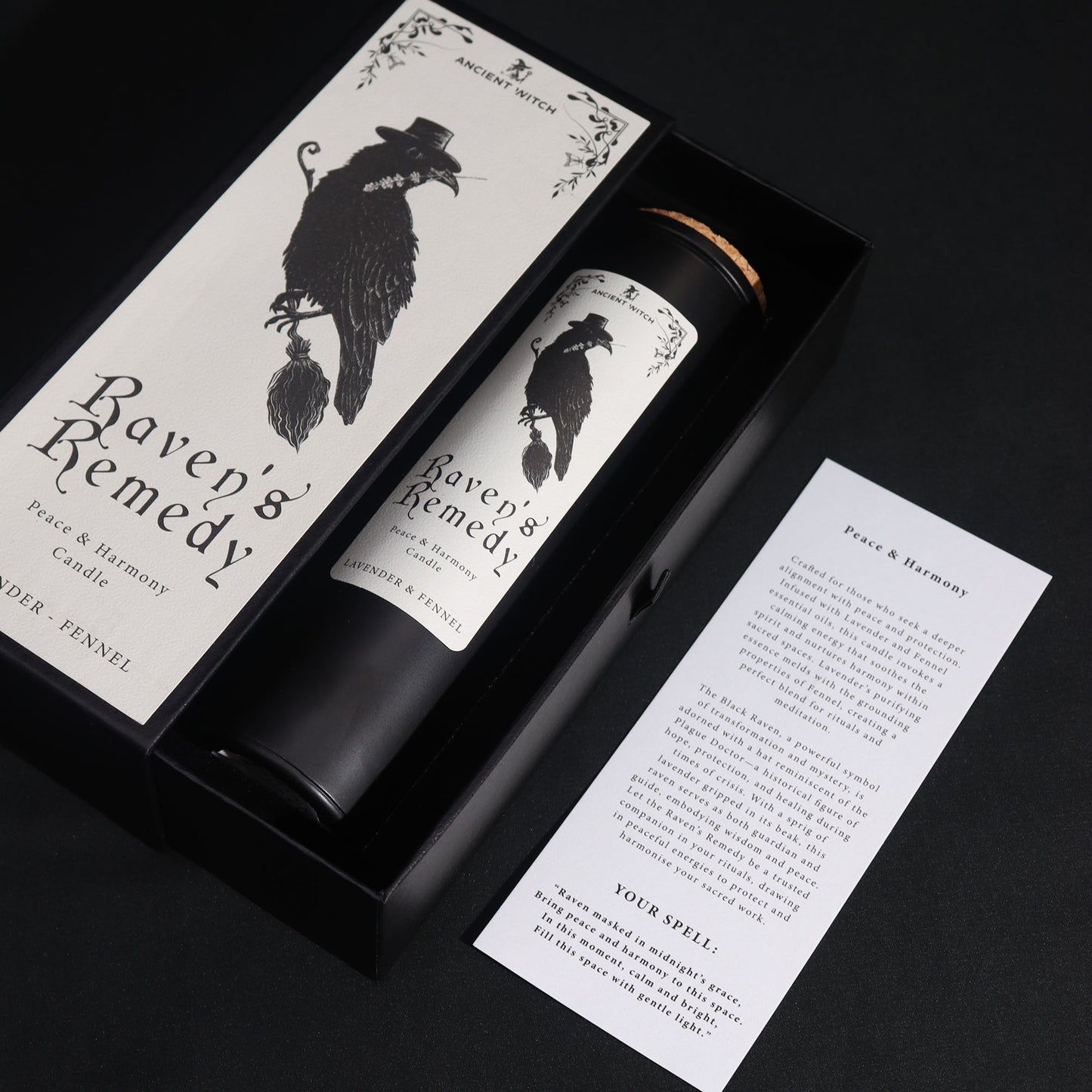 Ravens Remedy Ritual Candle