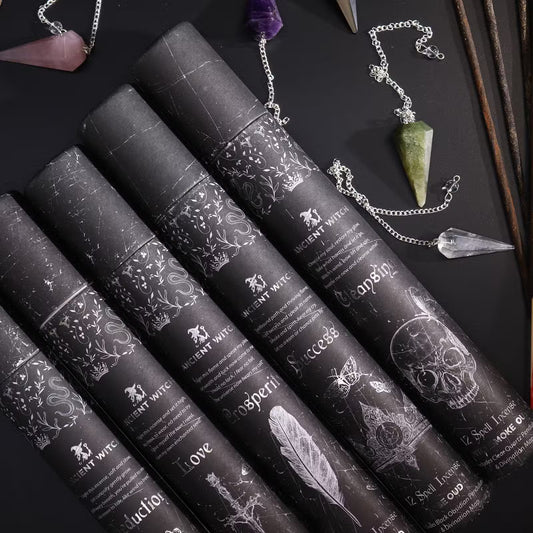 Incense & Divination Set - Prosperity - Aventurine Pendulum