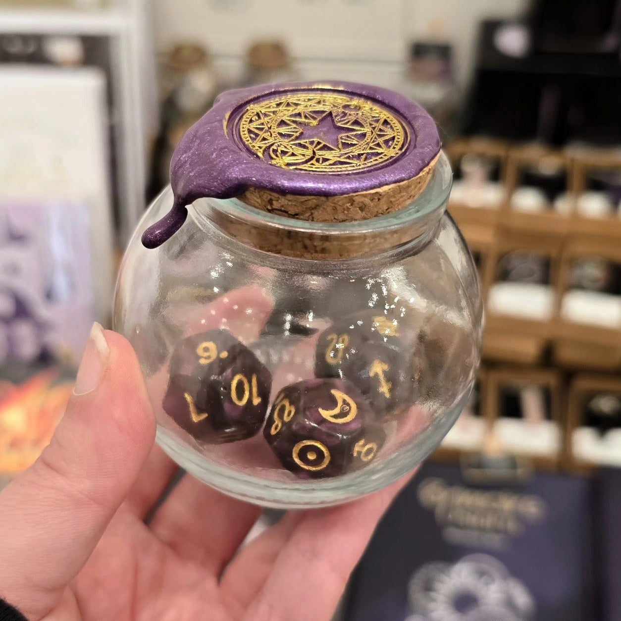 Astrological Dice Jar
