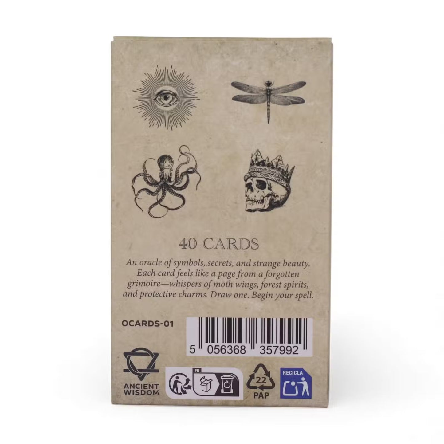 The Spellbook Oracle Cards Witchcraft Deck