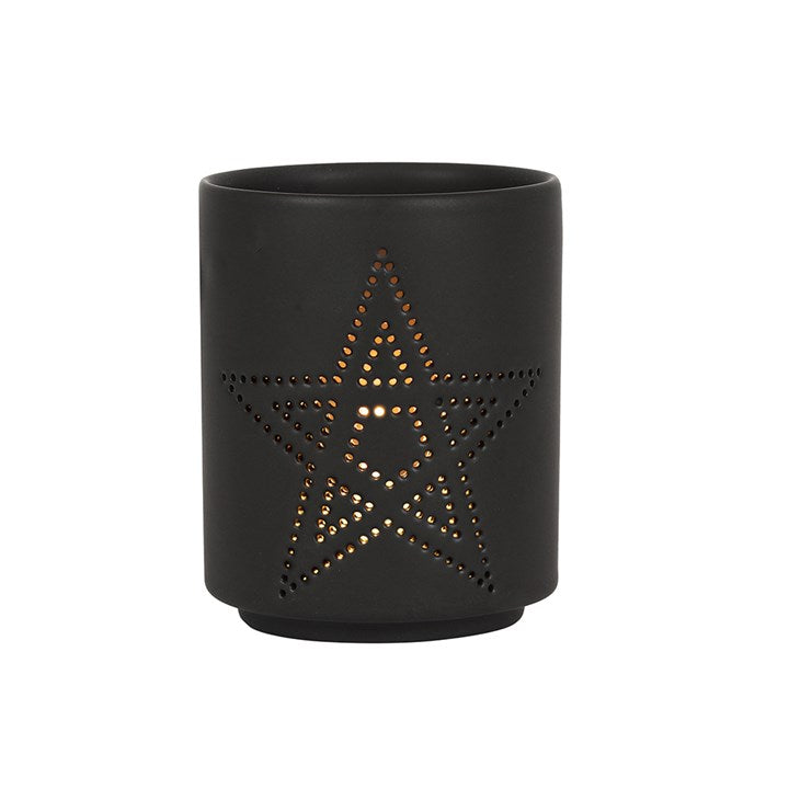 Pentagram Tea Light Candle Holder