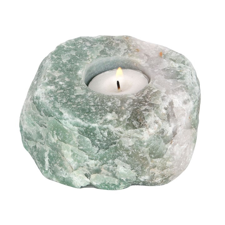 Aventurine Crystal Tea Light Holder