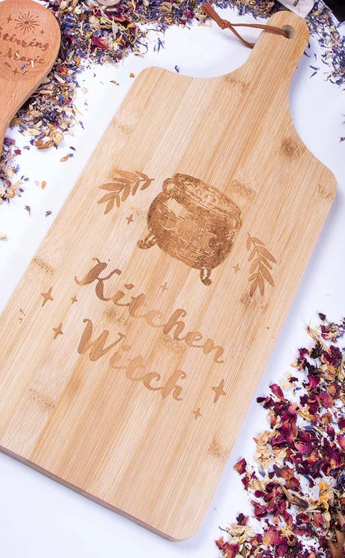 Kitchen Witch Chopping Board