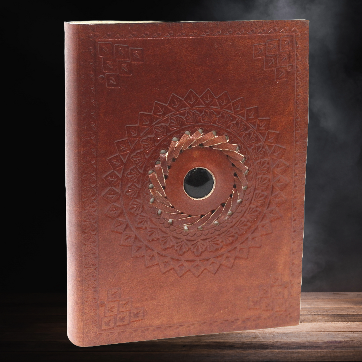 Leather Black Onyx Notebook