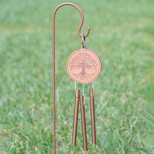 Tree Of Life Garden Windchime Garden Stake