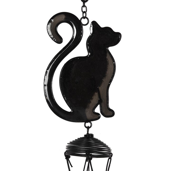 Black Cat Windchime