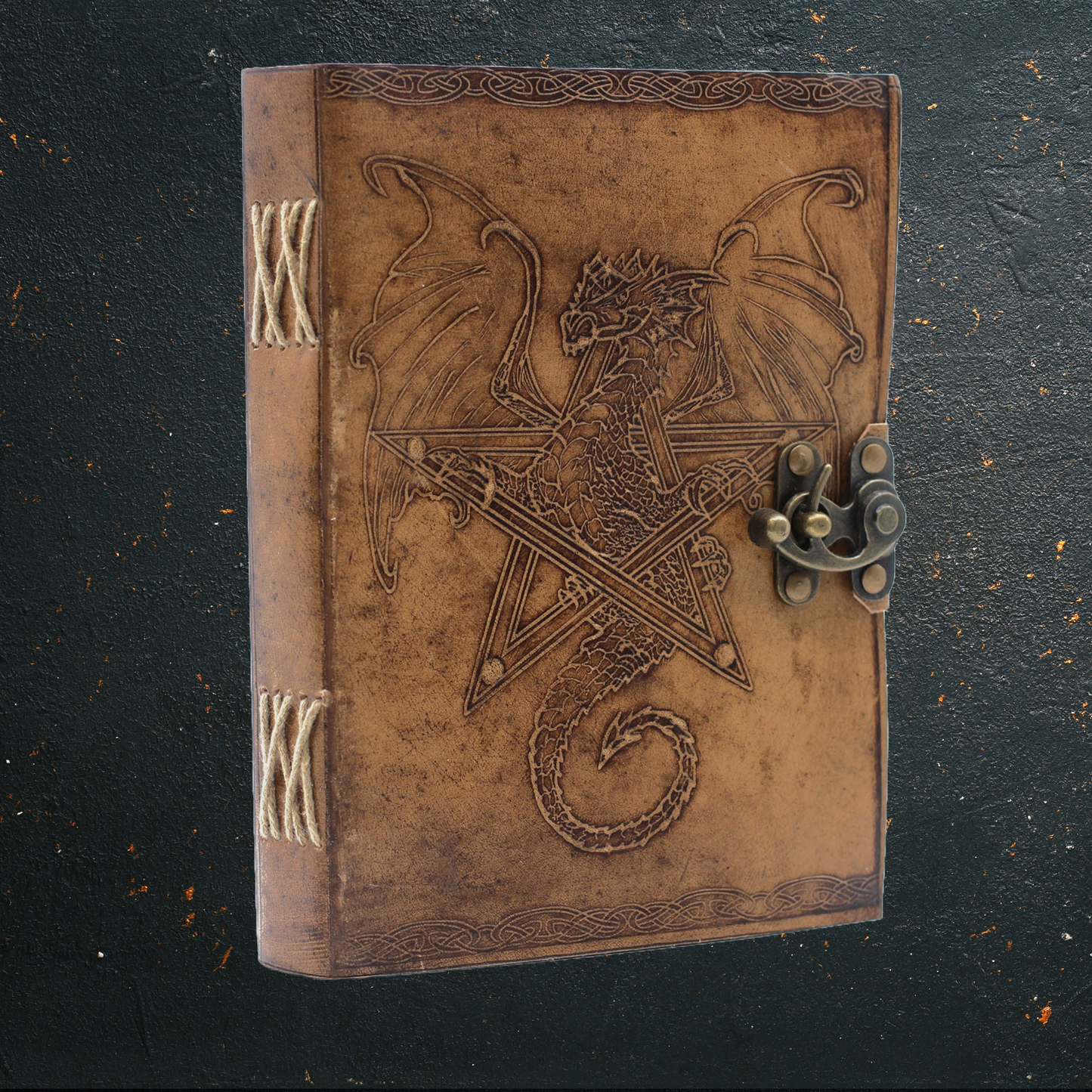 Leather Dragon Notebook