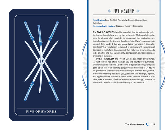 Anime Tarot Deck and Guidebook