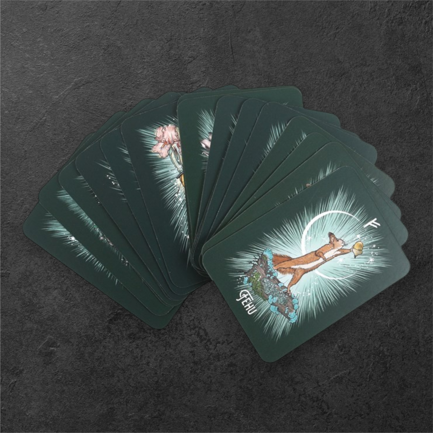 The Witch's Familiar Runic Oracle Card Deck