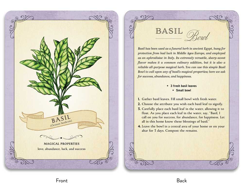 Green Witch's Deck of Magical Herbalism